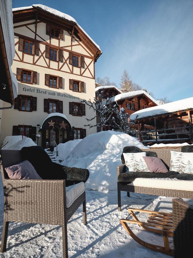 Hotel Nest- und Bietschhorn Blatten  Exterior foto