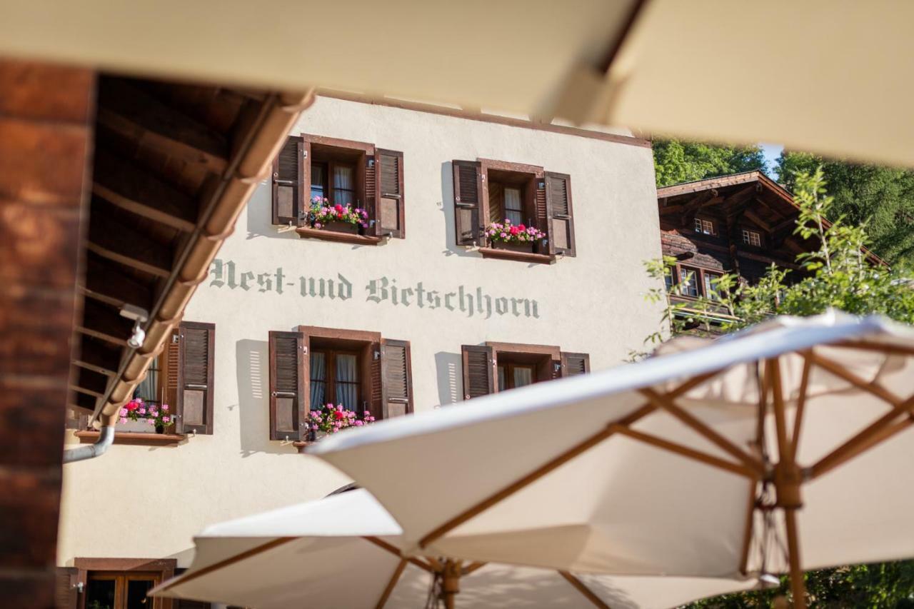Hotel Nest- und Bietschhorn Blatten  Exterior foto